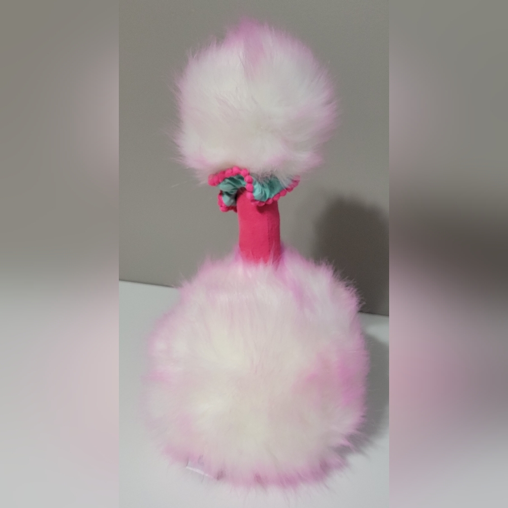 JELLYCAT 16" Raspberry Ripple Pom Pom Bird - Picture 5 of 8